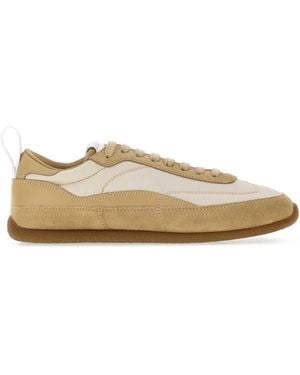 McQueen Two-Tone Ec1 Sneakers - Brown