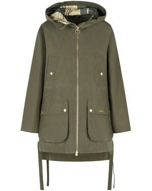 Barbour Chaqueta de Algodón Verde 'Middlemarch'