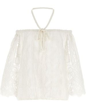Pinko 'Notorious' Bluse - Weiß