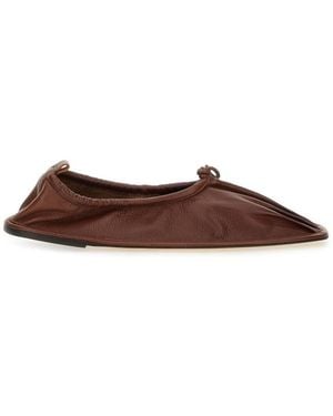 Hereu Dancer Puntera Supplement Leather Shoe - Brown