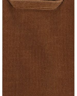 Thom Browne Down Filled Cropped Flight Jacket - Brown