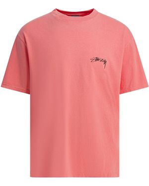 Stussy T-Shirts - Pink