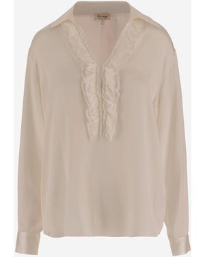 HER SHIRT HER DRESS Haar Shirt - Naturel