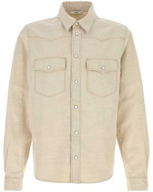 Fendi Sand Denim Shirt - Natural