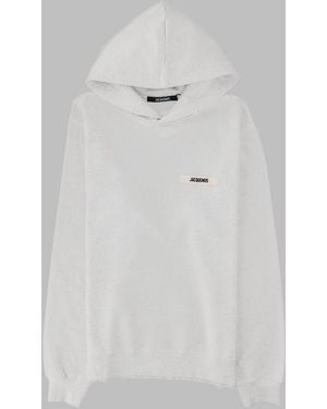 Jacquemus Pullover Hoodie - White