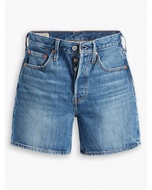 Levi's 501 Mid Thigh Short Beauty - Blue