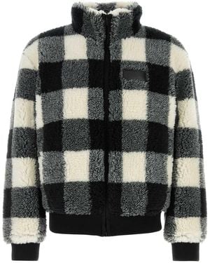 Givenchy Check Teddy Jacket - Black