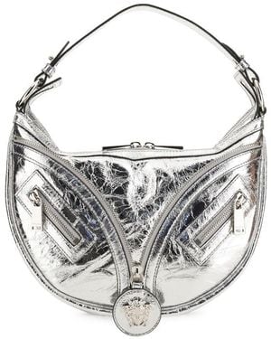 Versace Mini Hobo Handbag - White