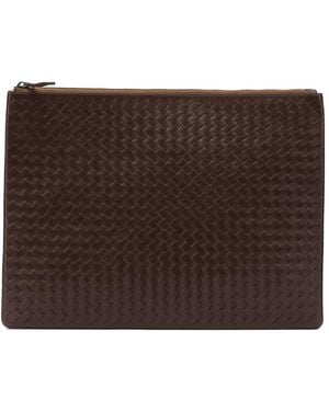 Dragon Diffusion "A4" Clutch-Tasche - Braun