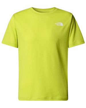 The North Face T Shirt With Logo - Yellow