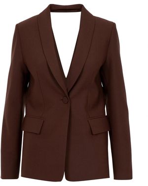 Semicouture Jackets - Brown