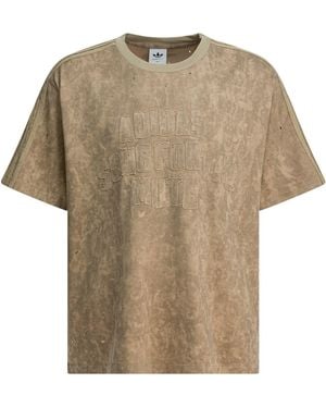 adidas Originals "Song For The Mute Adi006" Crew-Neck T-Shirt - Natural