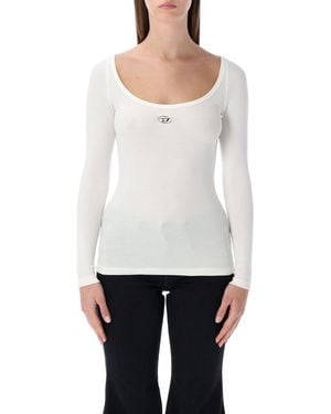DIESEL Camiseta Blanca - Blanco