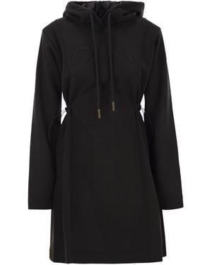 Moncler Hooded Dress - Black