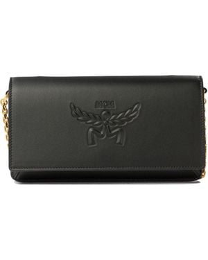 MCM Himmel Chain Crossbody Bags - Grey