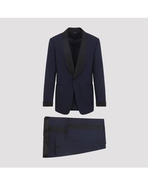 Tom Ford Shelton Evening Suit - Blue