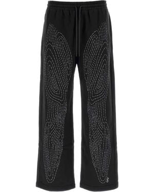 Off-White c/o Virgil Abloh Cotton Joggers - Black