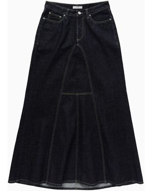 1989 STUDIO Denim Vest Dark in Blue | Lyst