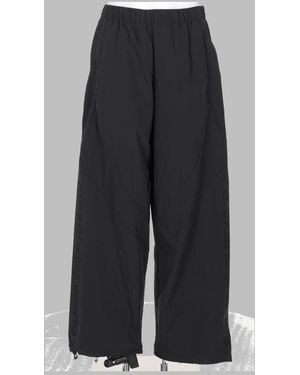 Alexander Wang Wide-Leg Pull-On Trousers - Grey