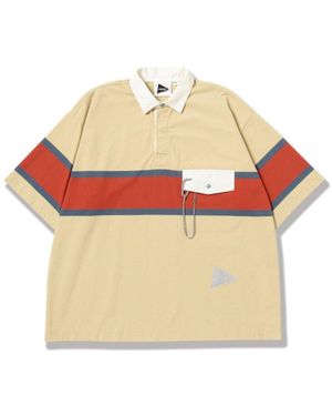 GRAMICCI x and wander Tech Rugby Shirt - White