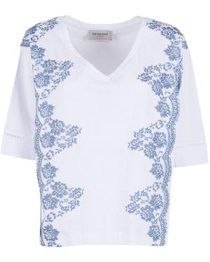Ermanno Scervino T Shirt - Blue