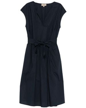 Woolrich Cotton Short Dress - Blue