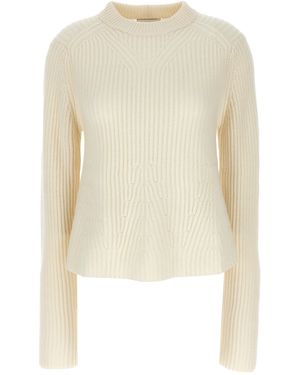 Loulou de Saison 'cosmo' Trui - Wit