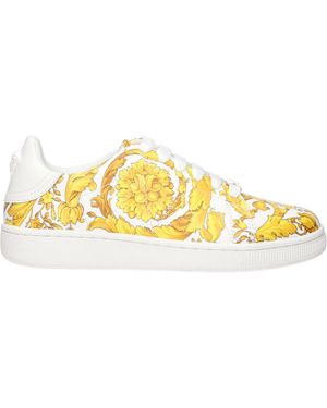 Versace Sneakers/ Leather - Yellow