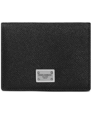Dolce & Gabbana Portacarte Con Logo - Nero