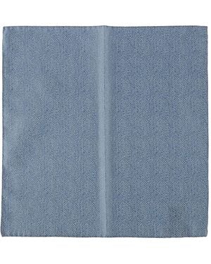 Emporio Armani Pocket Taschentuch - Blau