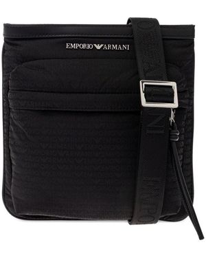 Emporio Armani Nylon Crossbody Bag - Schwarz