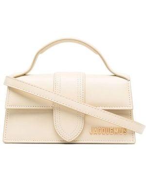 Jacquemus Le Bambino Leren Shopper - Naturel