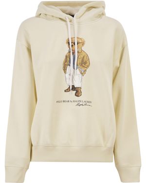 Polo Ralph Lauren Polo Bear Hoodie - Natural