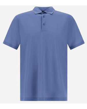 Herno Poloshirt - Blau