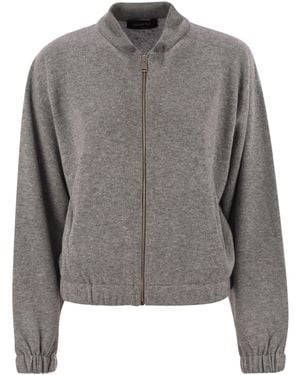 Fabiana Filippi Bomber Jacket - Gray