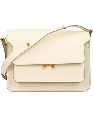 Marni Shoulder Bags Leather/Talc - Natural