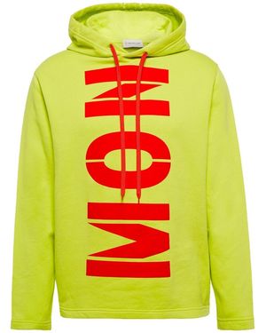 Moncler Genius Logo Hoodie - Green