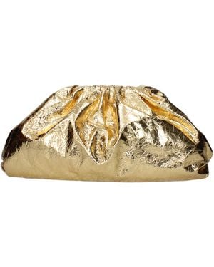 Bottega Veneta Pochette Donna Pelle Oro - Metallic