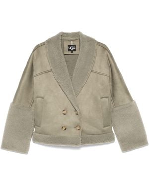 UGG W Mindy Luxefluff Jacket - Natural