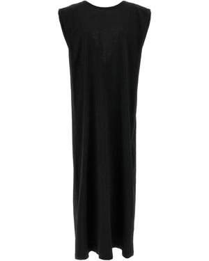 Nude Baumwollkleid - Schwarz