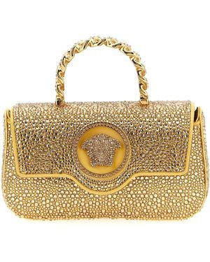 Versace 'la Medusa' Mini Handtas - Metallic