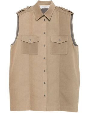 Golden Goose Journey W's Osanne Shirt Dress Clothing - Natural