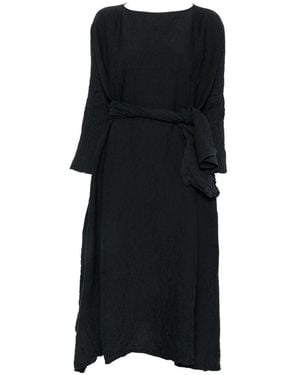 Daniela Gregis Baumwollkleid - Schwarz