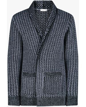 Dries Van Noten 02810 Morly 9710 M.K.Cardigan Clothing - Blue