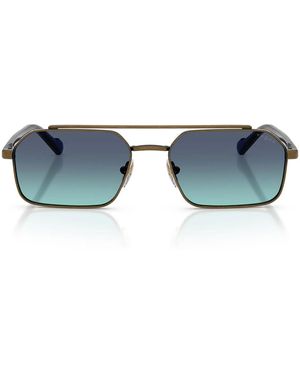 Vogue Zonnebril Vo4356 S 51374 S Antiek Goud/blauw Gradiënt Blauw Heren