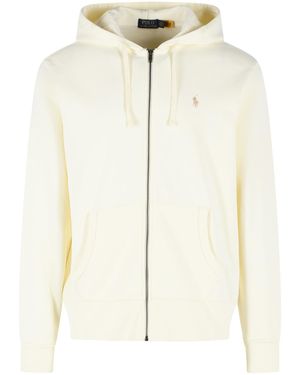 Polo Ralph Lauren Cremefarbenes Baumwoll-Sweatshirt von - Weiß