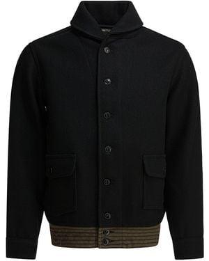 Buzz Rickson's Wool Bomber Jacket - Black