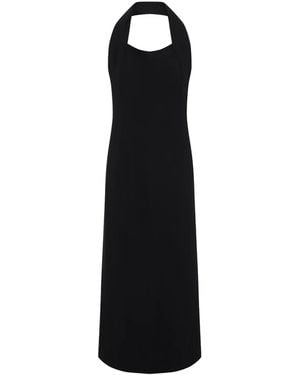 Carven Lange Kleider Schwarz
