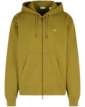 Burberry 'Rory Ck' Cotton Sweatshirt - Green