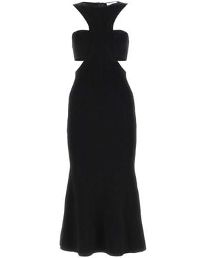 McQueen Viscose Blend Dress - Black